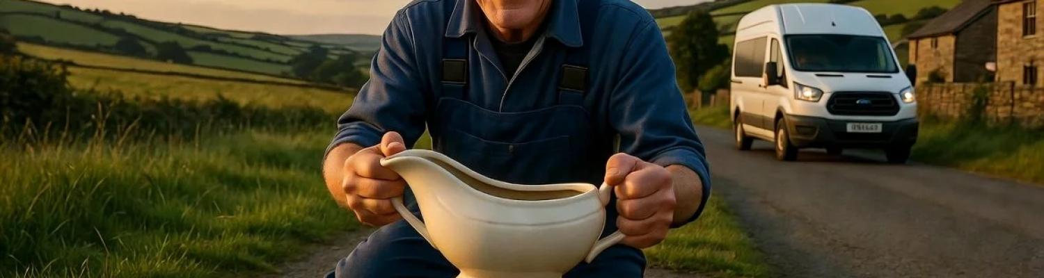 Overnight miracle: Yorkshire inventor fills every pothole in Grimley with ‘Gravy Composite’