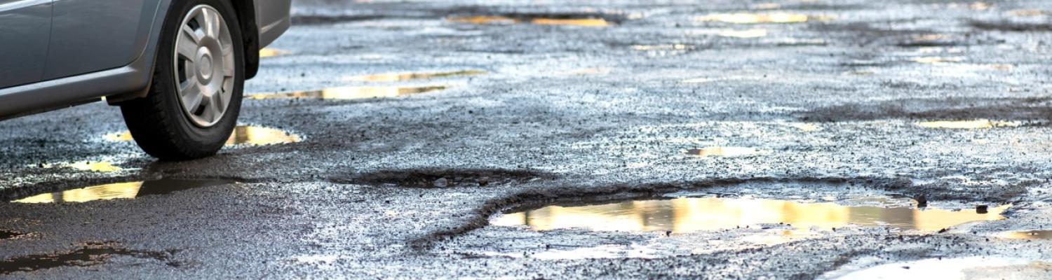 Relentless winter rains set to fuel alloy claims as potholes worsen